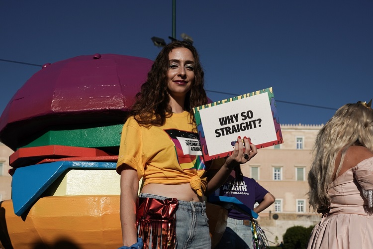 Athens; Festival; Gay; Greece; Greek; Homosexual; Homosexuality; LGBT; Parade; Rights; activists; bisexual; gay parade; gay pride; movement; pride; society; Αθήνα; Περηφάνιας; Φεστιβάλ; Φεστιβάλ Περηφάνειας; γκέι; δικαιώματα; ομοφυλόφιλος; παρέλαση; ΛΟΑΤΚΙ;