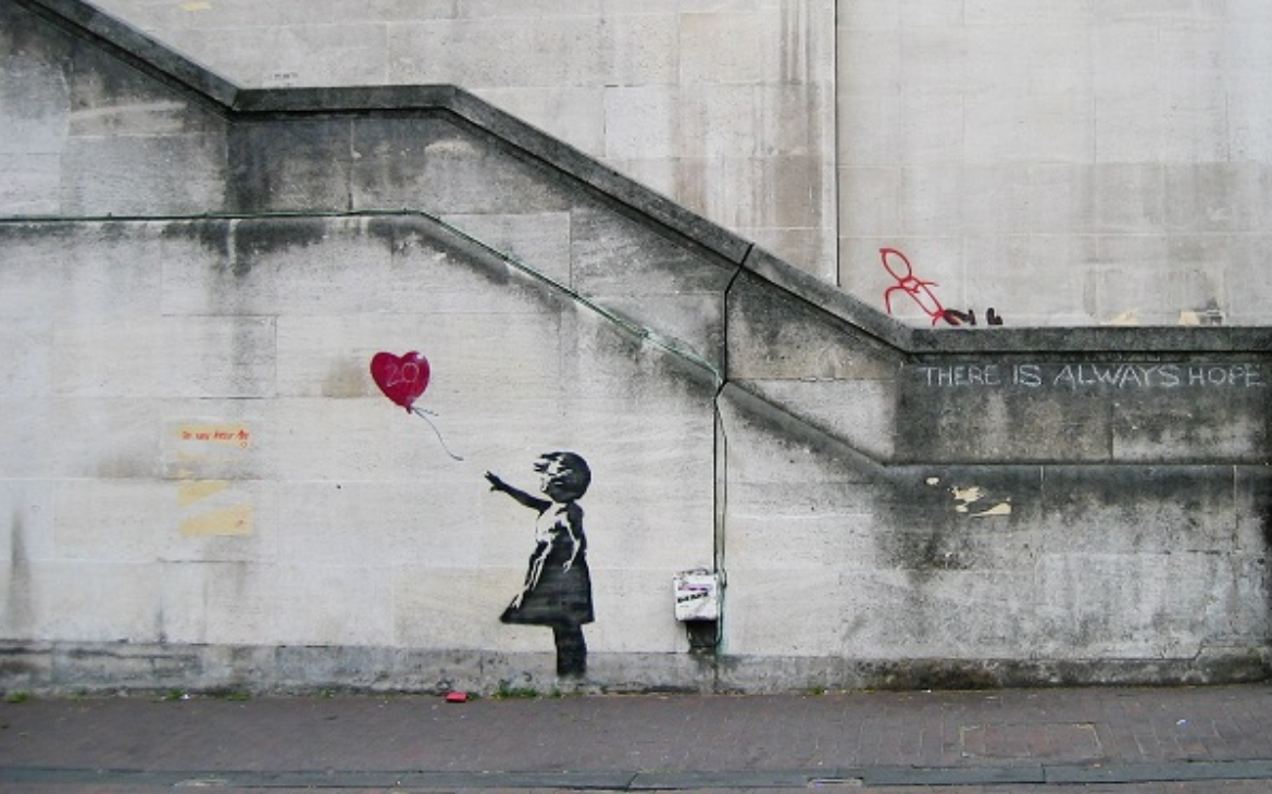 μπαλόνι, κορίτσι