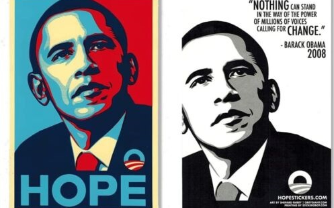 Ομπάμα, γκράφιτι